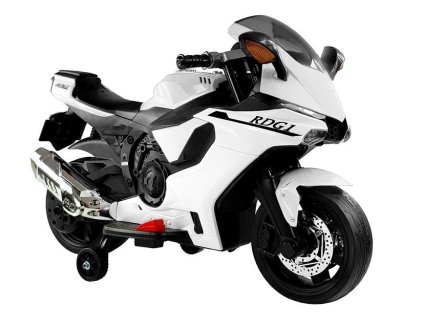 TR1603 Electric Ride-On Motorbike bílá
