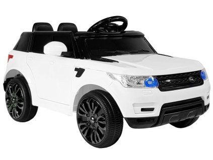 HL1638 Electric Ride-On Car White