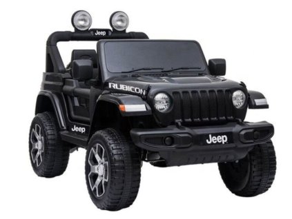 Elektro  Jeep Rubicon 4x4 černá