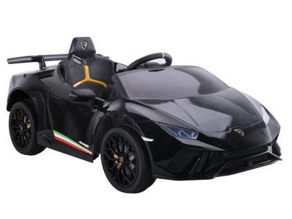Elektrická jízda Na Autě Lamborghini Huracan černá