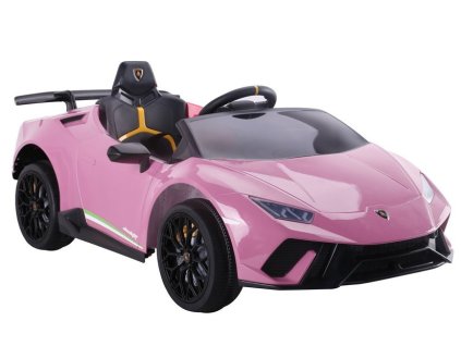 Elektrická Jízda Na Autě Lamborghini Huracan Růžové