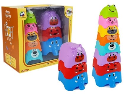 Pyramida pro miminko Animals Cups