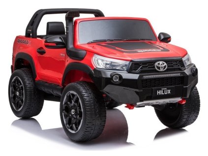 Elektrická jízda Na Autě Toyota Hilux červeně Malované