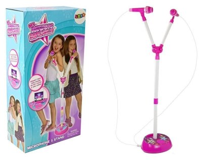 Duální mikrofonní hudební světlo MP3 LED světelný stojan