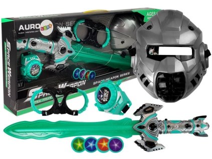 Vesmírná sada hraček na pouta se světelným mečem