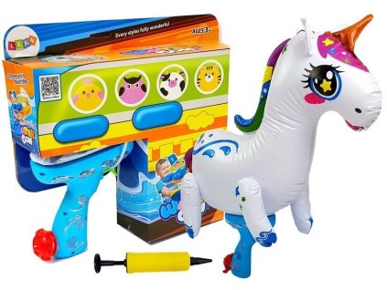 Velká pumpovaná vodní pistole Unicorn