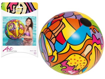 Nafukovací plážový míč Multicolor 91 cm Bestway 31044