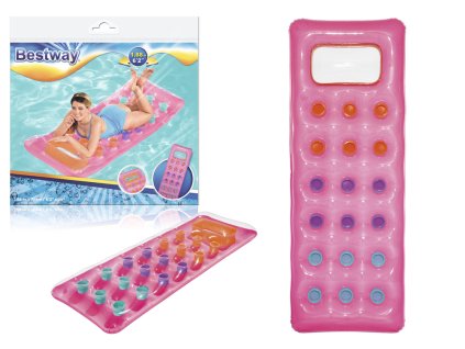 Nafukovací matrace růžová 188 x 71 cm Bestway 43040