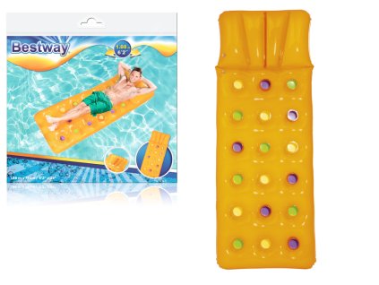 Nafukovací matrace na plavání žlutá 188 x 71 cm Bestway 43014