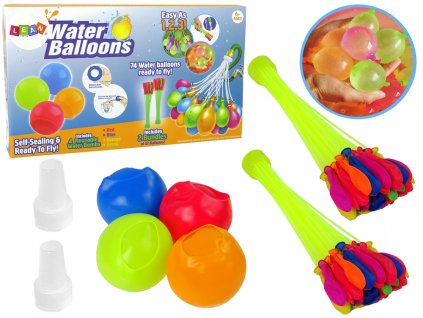 Balónky bojují s vodní bombou