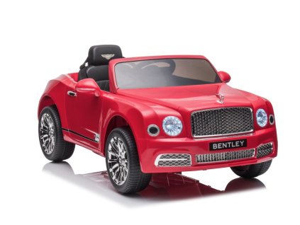 Bateriové auto Bentley Mulsanne červeně lakované