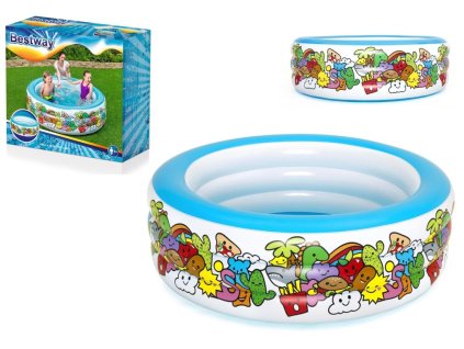Nafukovací bazén kulatý 152 cm x 51 cm Bestway 51121