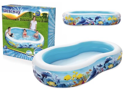 Nafukovací oceánský bazén 262 x 157 x 46 cm Bestway 54118