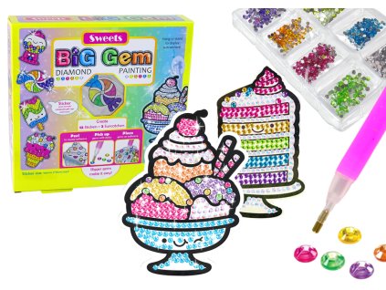 Diamantové vyšívání Creative Kit Stickers Lepicí diamanty