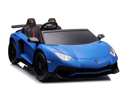 Autobaterie Lamborghini XXL A8803 modrá 24V
