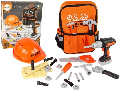 DIY sada v batohu Helmet Tools Orange