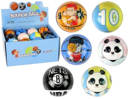 Soft Ball Small Patterns Colors for Baby o průměru 7 cm.