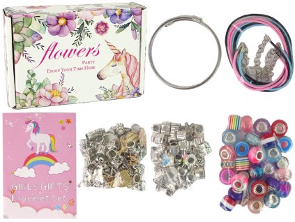 DIY sada na výrobu náramků 90 korálků