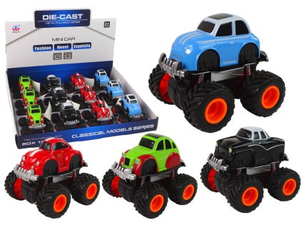 Kovová auta velká kola Různá provedení HXHG08