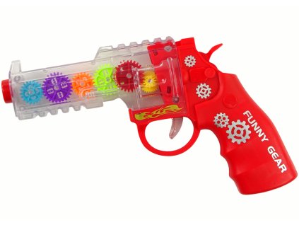 Barevné Zbraň Světla Červený Tón