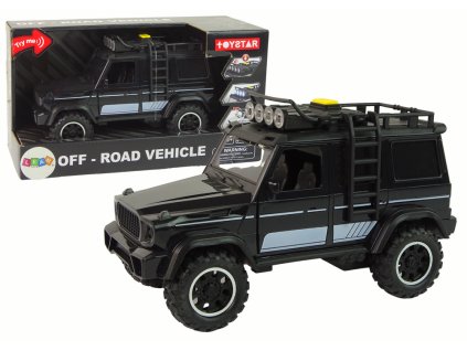 Off-Road Car 1:14 Friction Drive Black