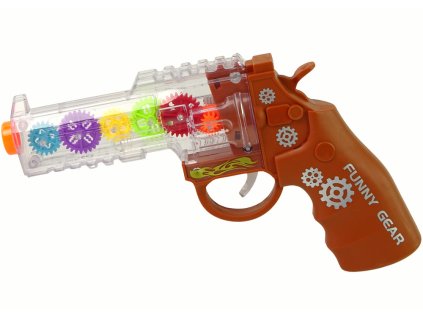 Barevná světla zbraně Hnědý tón