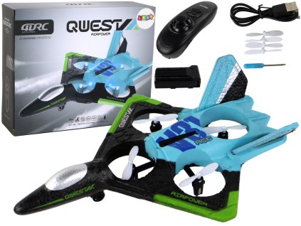 Letadlo Fighter R/C Blue