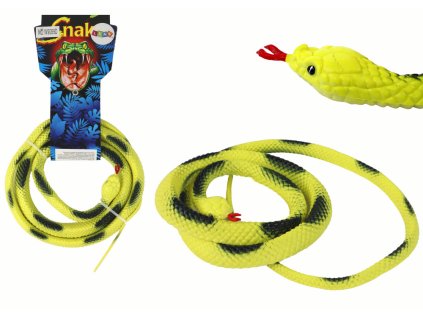Umělá pryž Coral Snake Yellow s PVC nášivkami