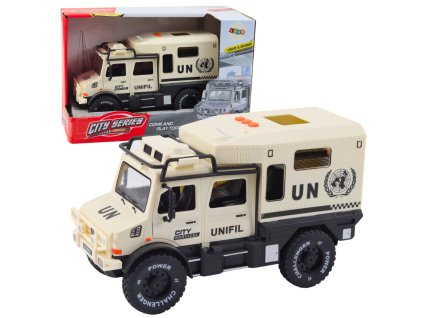 Šedá zvuková kontrolka otevírání dveří policie pro terénní vozidla