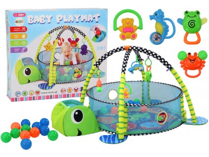 Baby Couch Mat Pool Balls 3v1 Turtle