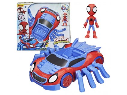 Hasbro Spidey a jeho úžasní přátelé Auto Ultimate Web-Crawler + Figurka Spidey F1460