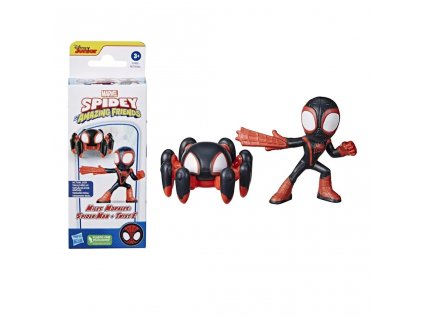 Hasbro Spidey a jeho úžasní přátelé Figurka Miles Morales + Twist-E F7452