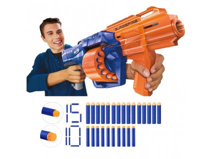 Nerf N-Strike Elite SurgeFire E0011 + 10 vaflových šípů