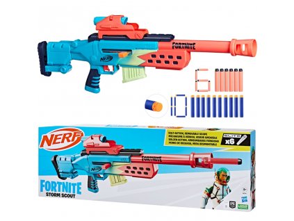 Nerf Fortnite Storm Scout F8346 + 10 alternativních šípů Waffle