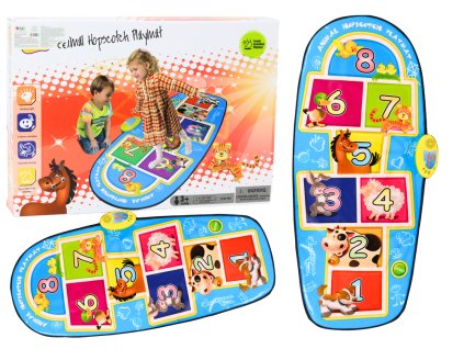 Taneční podložka Interaktivní hra Hopscotch Animals 8 Melodies