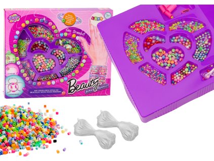Korálky pro šperky Náramek DIY Barevná sada Kreativní