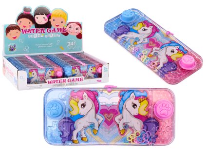 Vodní hra Arcade Console Pink Unicorn Pad Wheels
