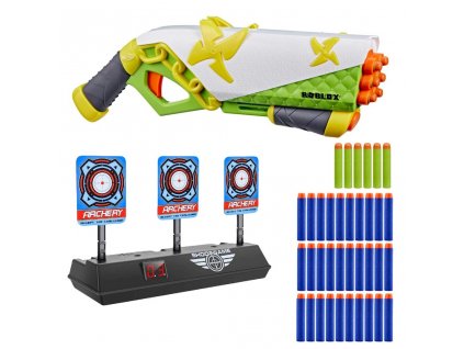 Nerf Roblox Ninja Legends Shadow Sensei F5485 + elektronický terč + 30 šipek