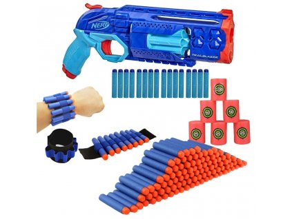 Nerf Elite 2.0 Trailblazer RD-8 Wild Edition F5030 + 50 šipek  + terče + páska na ruku