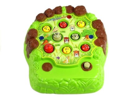 Elektrická hra Whack a Mole (Krtek) Hračky se zvuky