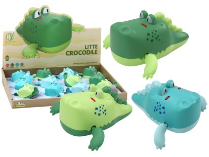 Natahovací plovoucí krokodýl Hračka do vany