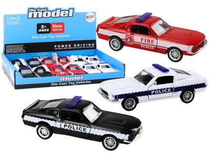 Police AutoFire Department Privileged Vehicles 1:32 Mix