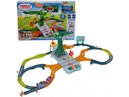 Mašinka Tomáš Motorized Jeřáb Sada kolejí Zvukové melodie HRC47