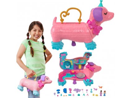 Mattel Polly Pocket Party Piñata Pejsek HKV52