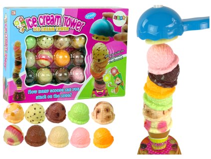 Arkádová hra Ice Cream Tower pro celou rodinu