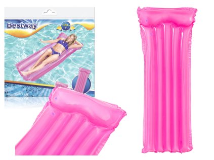 Nafukovací matrace na plavání růžová 183 x 76 cm Bestway 44013