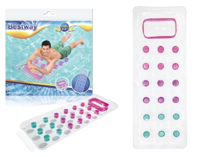 Nafukovací matrace Transparent 188 x 71 cm Bestway 43040