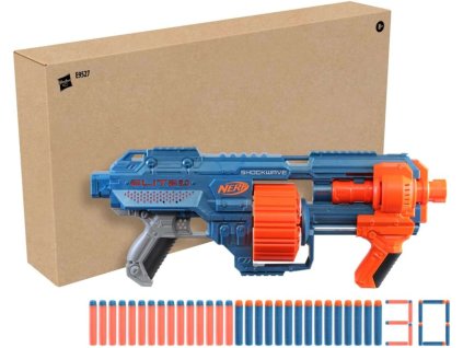Odpalovací sada Nerf Elite 2.0 Shockwave RD-15 + šípy