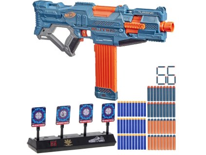 Nerf Elite 2.0 Turbine CS-18 E9481 + terč na 4 cíle + 30 šipek