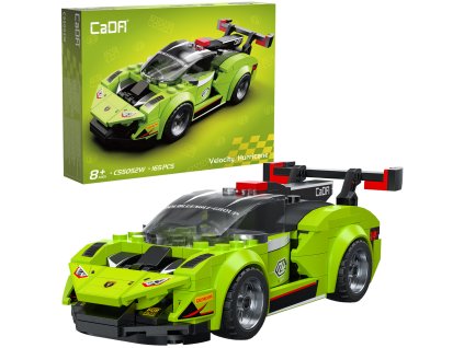 CaDA Stavební kostky Green Velocity Hurricane 165 kusů